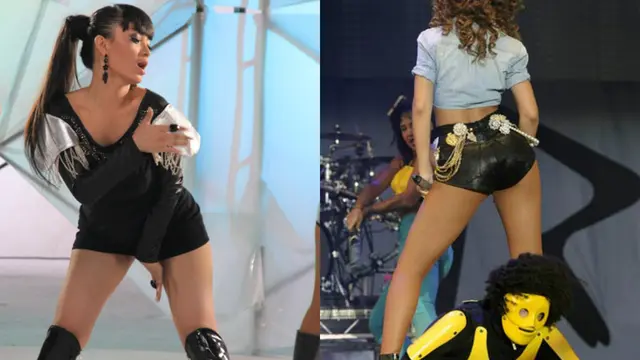4 Kemiripan Zaskia Gotik dengan Rihanna