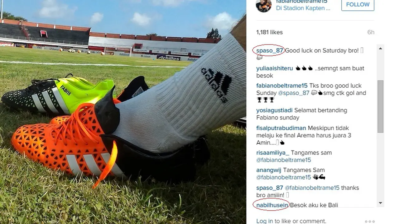 Persib vs Sriwijaya