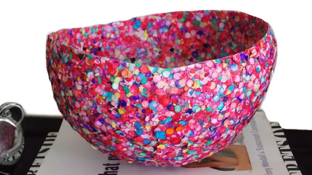 DIY Wadah Confetti Warna-warni (stok tgl 19)