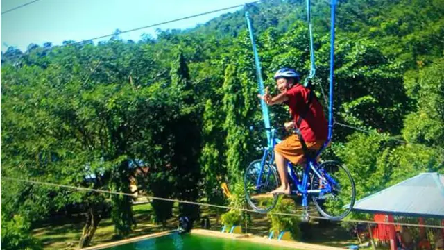 Wahana Baru Wisata Lombongo Gorontalo yang Memacu Adrenalin