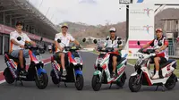 EM1 e: dan PCX 160 Jadi Motor Operasional Repsol Honda Team di MotoGP Mandalika