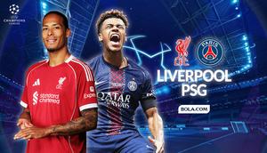 Prediksi leg 2 perempat final Liga Champions 2025/2026 - Liverpool Vs PSG. (Gregah Nurikhsani/Bola.com)