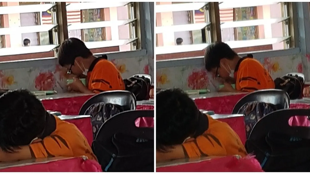 Hormati Teman yang Berpuasa, Aksi Siswa Non Muslim saat Makan Ini Banjir Pujian