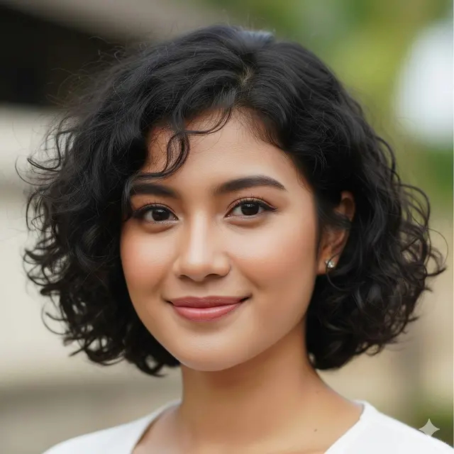 Short Curly Cut