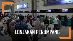 Menjelang berakhirnya liburan panjang hari raya idul fitri, jumlah penumpang di bandara Soekarno Hatta meningkat signifikan. Jumlah lonjakannya capai lebih dari 10 persen.