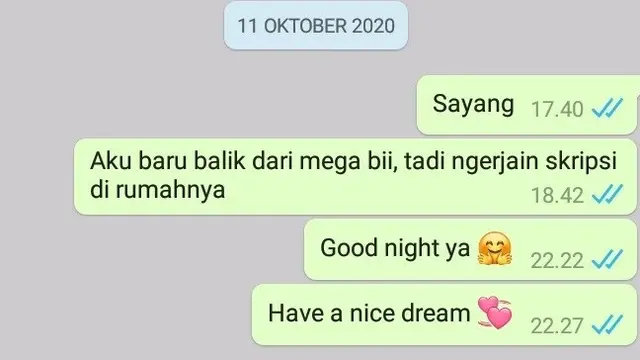 6 Chat Dicuekin Pacar Ini Bikin Geregetan, Nyesek Banget