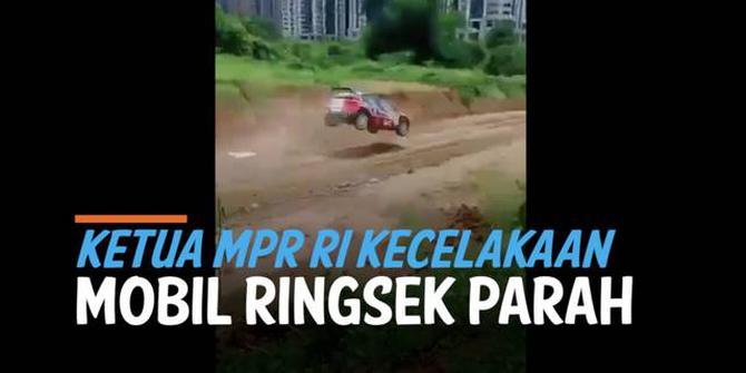 VIDEO: Begini Kondisi Ketua MPR RI Bamsoet Usai Alami Kecelakaan Mobil Balap