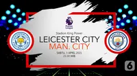 Leicester City vs Manchester City (liputan6.com/Abdillah)