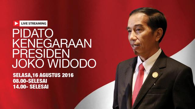 Saksikan Live Streaming Pidato Kenegaraan Presiden Jokowi News Liputan6 Com