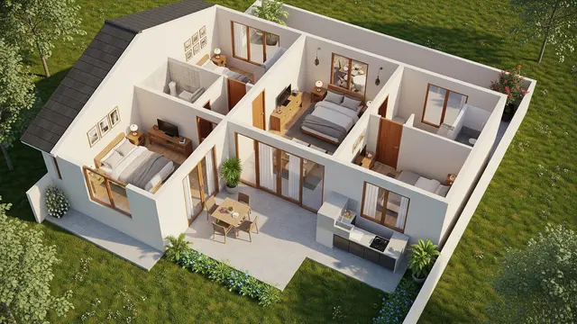 Gambar Rumah 3 Kamar Tidur
