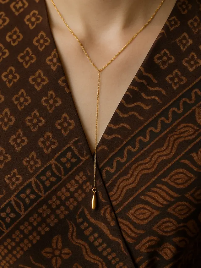 Model Kalung yang Cocok untuk Baju Batik (Foto: ChatGPT)