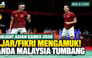 Highlight Fajar Alfian/Muhammad Shohibul Fikri Tumbangkan Ganda Malaysia Goh Sze Fei/Nur Izzuddin di Asian Games 2026