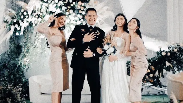 6 Potret Enzy Storia Jadi Bridesmaid di Pernikahan Furry Citra, Didoakan Menyusul