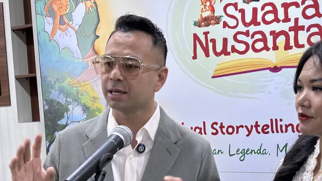 Utusan Khusus Presiden Bidang Pembinaan Generasi Muda dan Pekerja Seni, Raffi Ahmad.