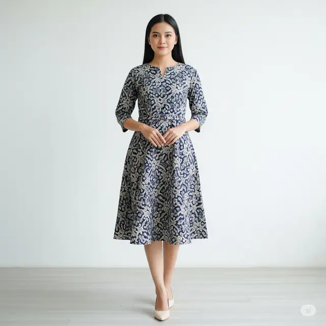 Dress Batik Modern: Praktis dan Stylish
