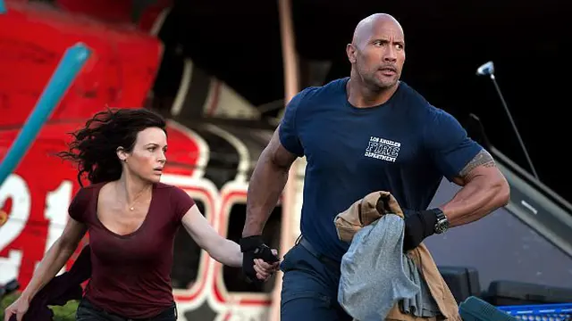 Tampilan The Rock dalam San Andreas Mirip di Fast and Furious