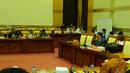 Suasana rapat pemilihan dan penetapan pimpinan di Komisi III DPR, Jakarta, Rabu (29/10/2014). (Liputan6.com/Andrian M Tunay)