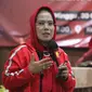 Sekretaris TKD Ganjar-Mahfud Jawa Timur Sri Untari Bisowarno. (Dian Kurniawan/Liputan6.com)