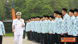 Citizen6, Cilangkap: Tema HUT Korpri tahun ini memiliki tiga kata kunci utama yang sangat penting untuk kita jalankan bersama. (Pengirim: Badarudin Bakri)