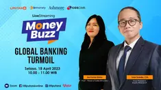 Money Buzz kali ini mengangkat tema Global Banking Turmoil dengan narasumber Peter Sutedja, CFA, Market Strategy, Coal Mining and CPO Sector Analyst CGS-CIMB Sekuritas Indonesia dipandu Host Ika Kurnia Shinta.
