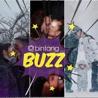 Hati-hati baper, 5 pasangan suami istri seleb ini unggah foto ciuman bibir di instagram