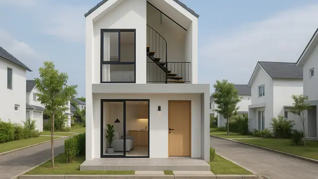 Desain Rumah 6x9 Minimalis Modern (Foto: ChatGPT)