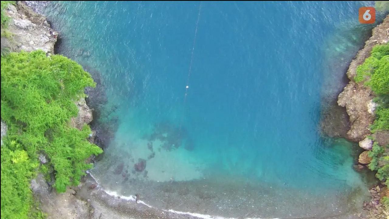 Hamparan lautan di sekitar Oluhuta Journey, Destinasi Edu-Geowisata Pertama di Gorontalo (Arfandi/Liputan6.com)