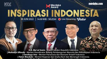 Merdeka.com menggelar Merdeka Awards 2022 sebagai momen perayaan anniversary ke 10 tahun.