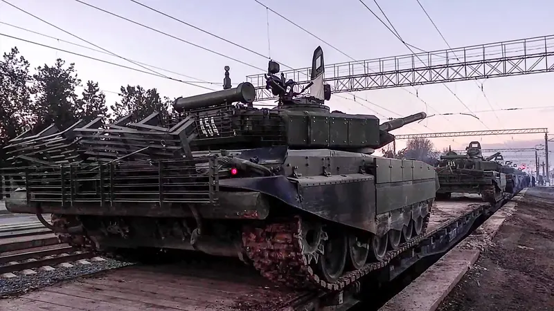 Rusia Tarik Pasukan dari Perbatasan Ukraina