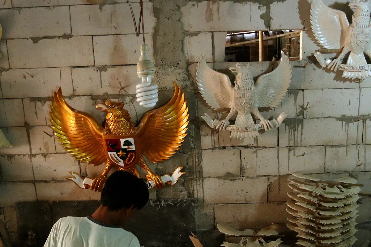 Jelang HUT Kemerdekaan RI, Permintaan Patung Garuda Pancasila Meningkat