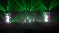 Konser IU "Love Poem" di Jakarta. (Ratnaning Asih/ Liputan6.com)