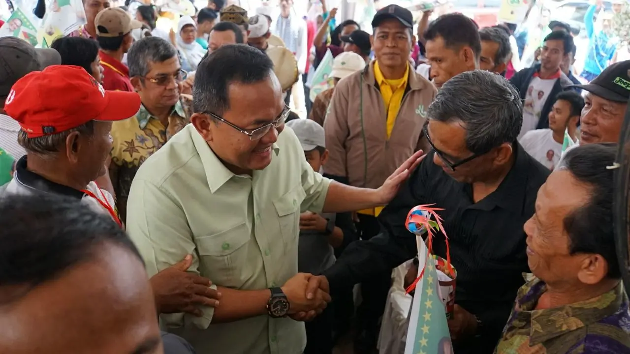 Posko Dora Jadi Sarana Cagub Dodi Tampung Aspirasi Warga Sumsel