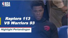 Kyle Lowry mencetak 23 poin sementara dishing out 12 assist ketika Raptors mendapatkan kemenangan pertama mereka di Oakland sejak 2004 dengan kemenangan dominan atas Warriors, 113-93.