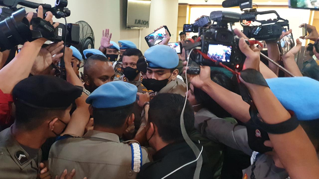 Ferdy Sambo usai diperiksa di kasus kematian Brigadir J