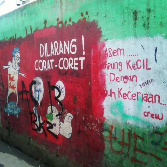 coretan kocak