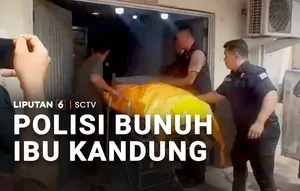 Polisi Bunuh Ibu Kandung
