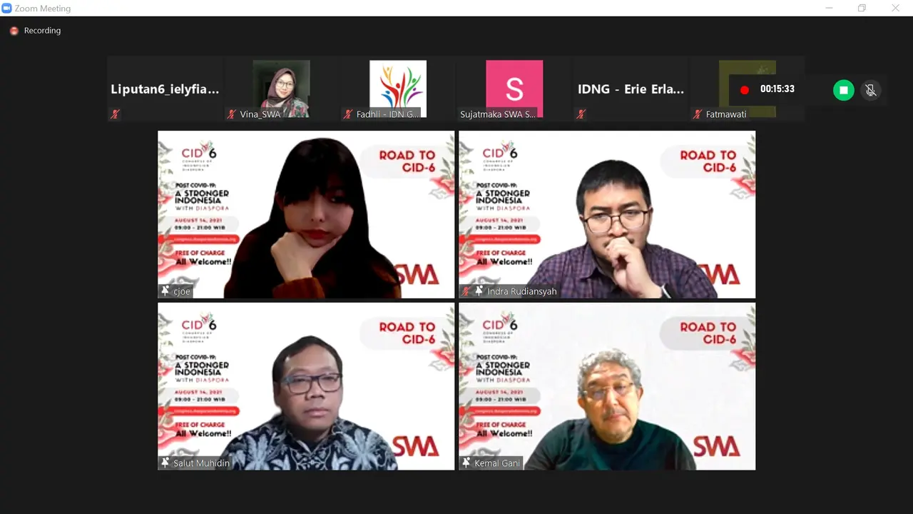 Media Interview dengan Indra dan Carina (31/7/2021)