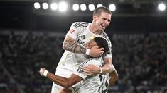 Jebolan Piala Dunia U-17 bersama Timnas Argentina U-17, Franco Mastantuono berhasil mencatatkan rekor gemilang bersama Real Madrid. (AFP/Jose Jordan)