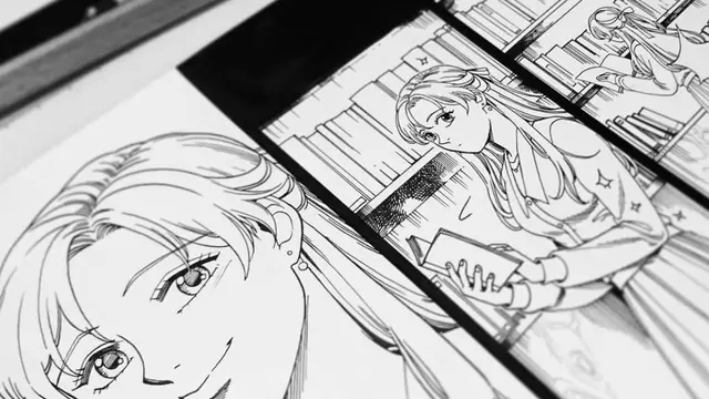 Contoh gambar komik