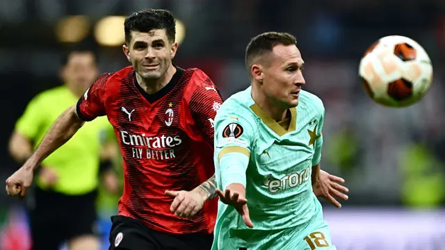 Slavia Praha Menjamu AC Milan pada Leg Kedua 16 Besar Liga Europa