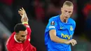 <p>Tim tuan rumah tampil dominan dengan 19 shots (9 on target) dan 74 persen penguasaan bola sepanjang 2x45 menit. (AP Photo/Jon Super)</p>