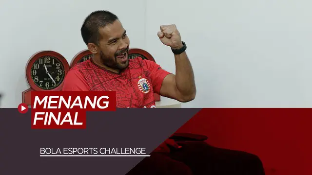 VIDEO: Kiper Persija Jakarta, Andritany Ardhiyasa Sukses Juara BOLA Esports Challenge