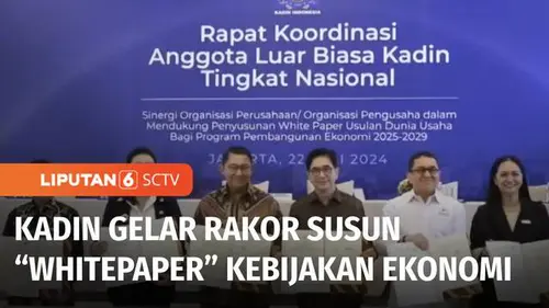 VIDEO: Kadin Indonesia Gelar Rapat Koordinasi dengan Sejumlah Asosiasi Industri