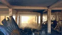 Pasar Kota Wonogiri Kebakaran, 300 Kios dan 80 Persen Bangunan Hangus Terbakar