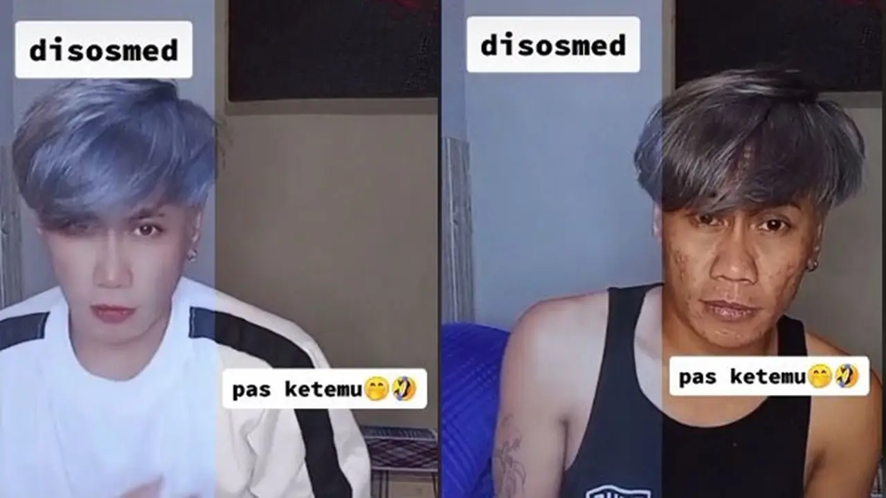 6 Video Viral Orang Pakai Half Filter, Perubahannya Bikin Pangling