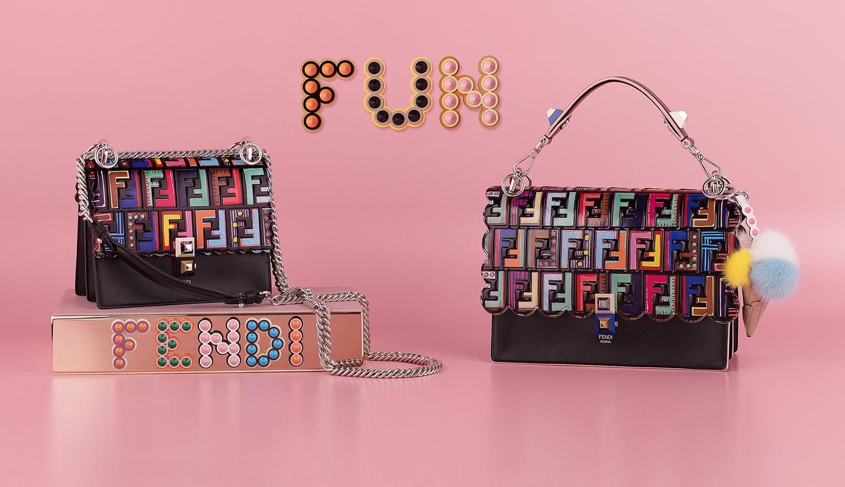Memasuki bulan Desember, brand fashion ternama Fendi telah mempersiapkan koleksi dengan tema FUNFAIR, deretan koleksi Love and Fun yang semarak. (Foto: Fendi.dok)