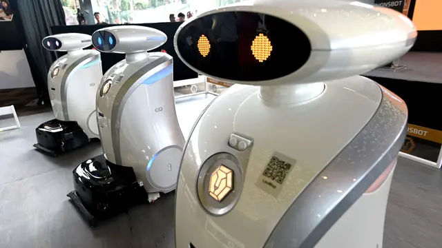 Robot pembersih. Dok: AFP