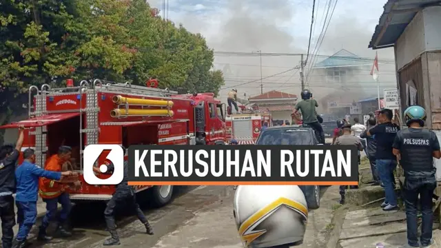 VIDEO: Kerusuhan dan Kebakaran di Rutan Kabanjahe