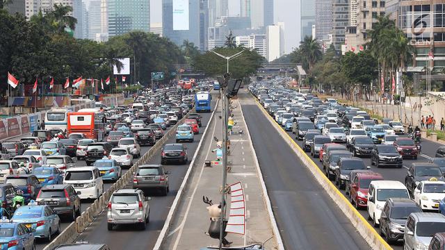 Warga Antusias Nonton Asian Games, Kawasan Senayan Macet Parah