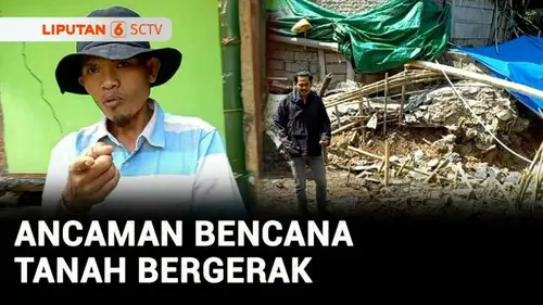  Bencana Tanah Bergerak, Sejumlah Rumah Warga Bekasi Rusak